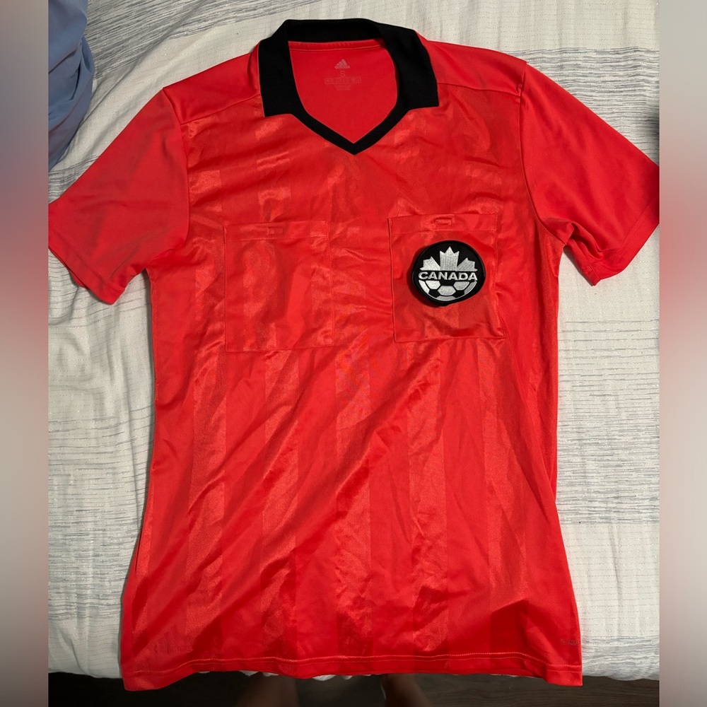 -Adidas Soccer Referee Jersey